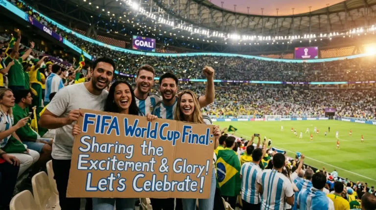FIFA Final Match Wishes to Share the Excitement and Glory