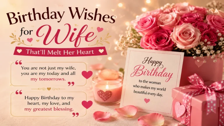 birthday wishes for wife